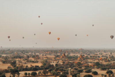 Balões do Myanmar