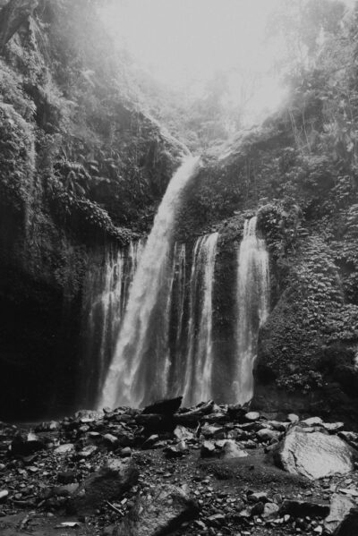 Cachoeira Vertical P&B