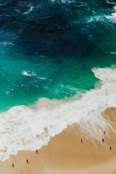 Pessoas na praia