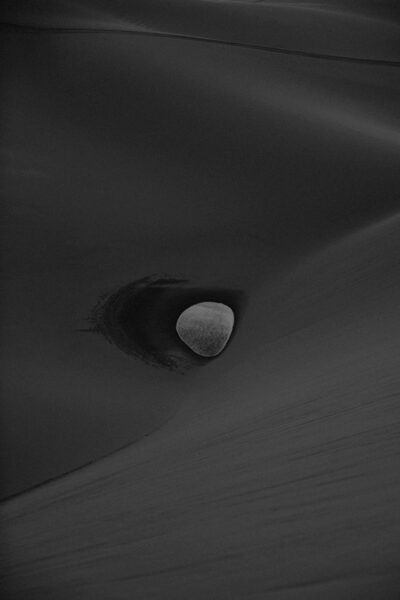 Buraco entre dunas